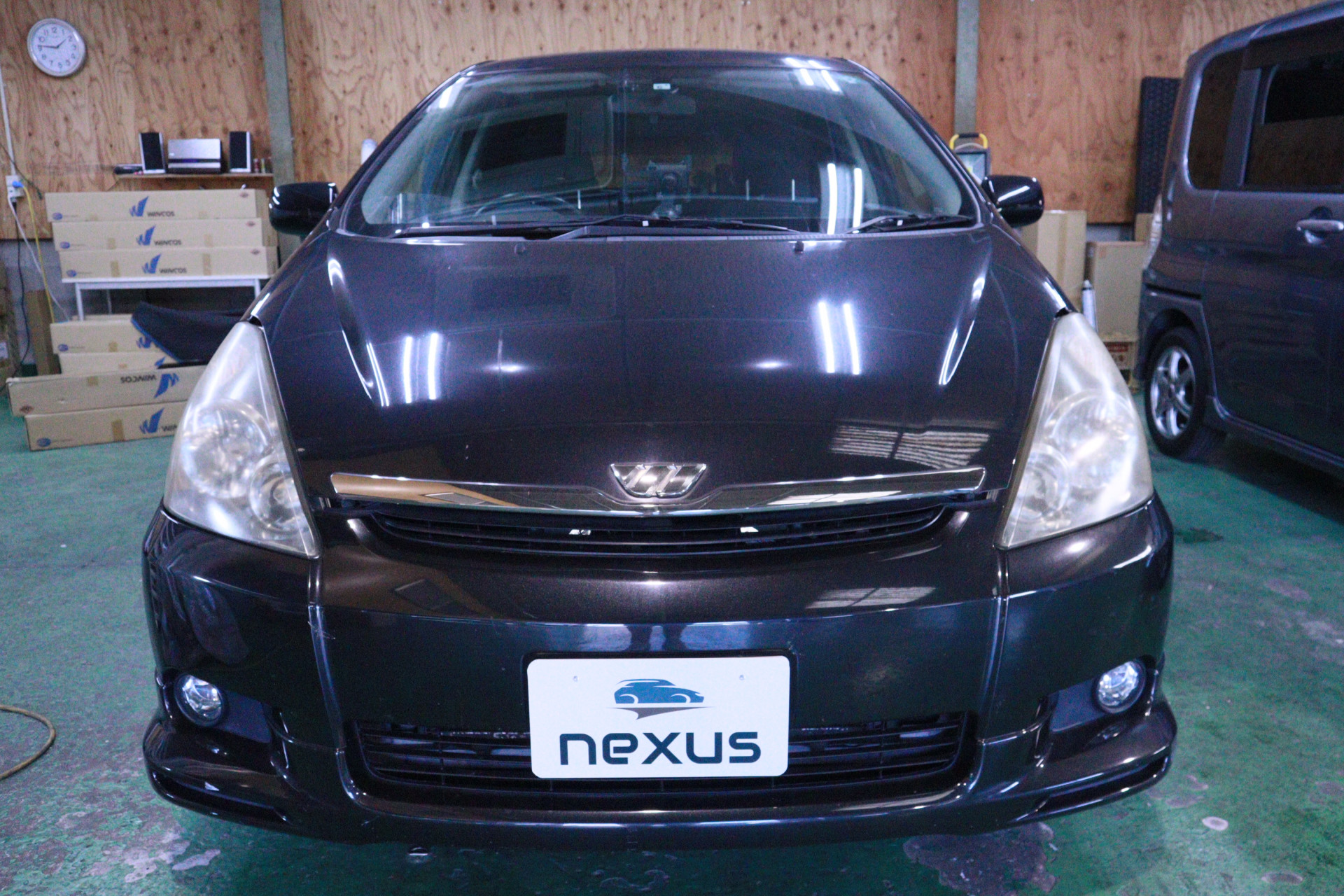 岡山市のお客様です ウィッシュ フロントガラス交換 Nexus株式会社 地元岡山市からお車を愛する方に向けて様々な情報を発信するブログを運営中
