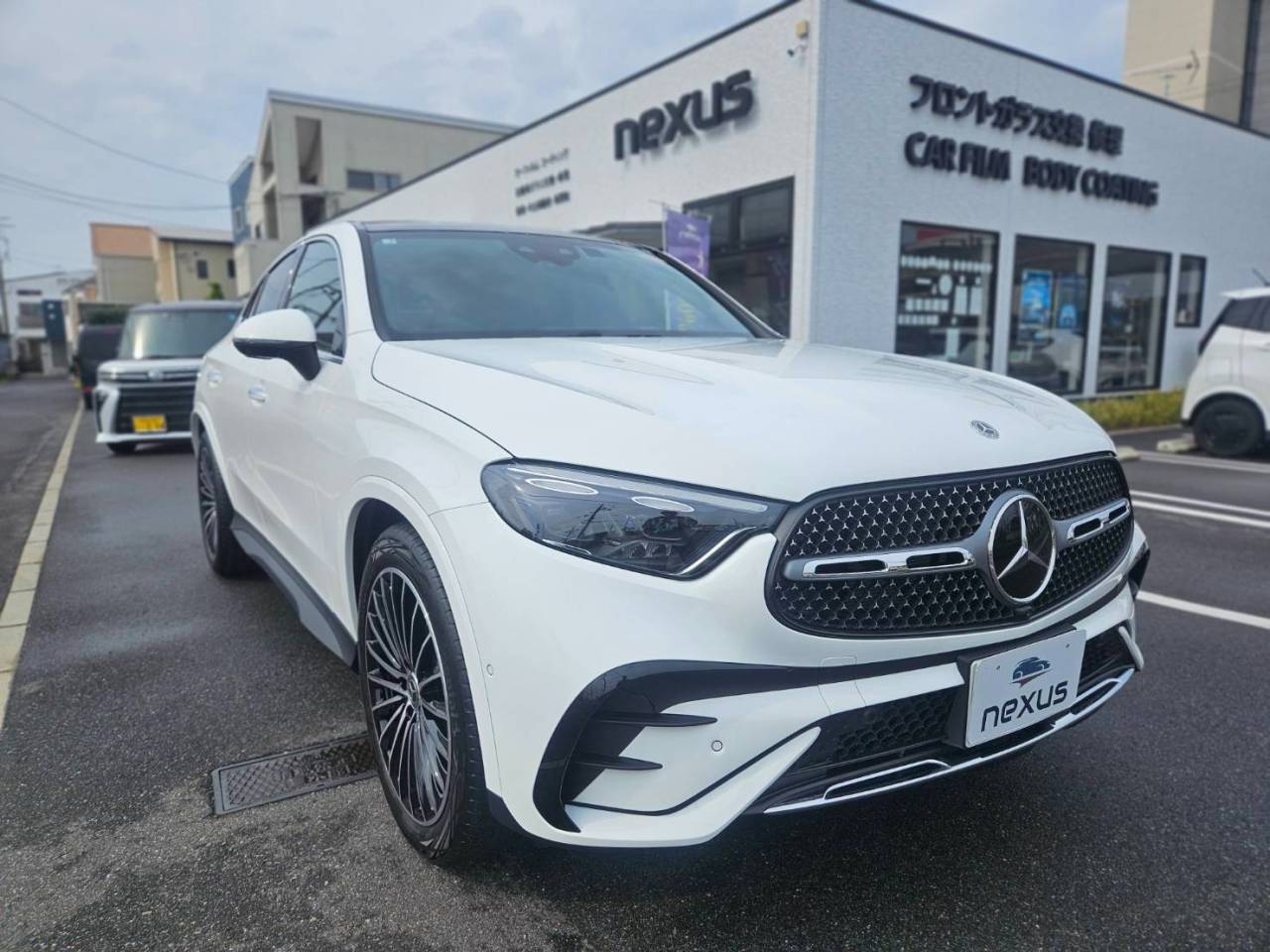 岡山市のお客様にコーティング(3D Hybrid)+フィルム(スタンダード15％) GLC【nexus株式会社】