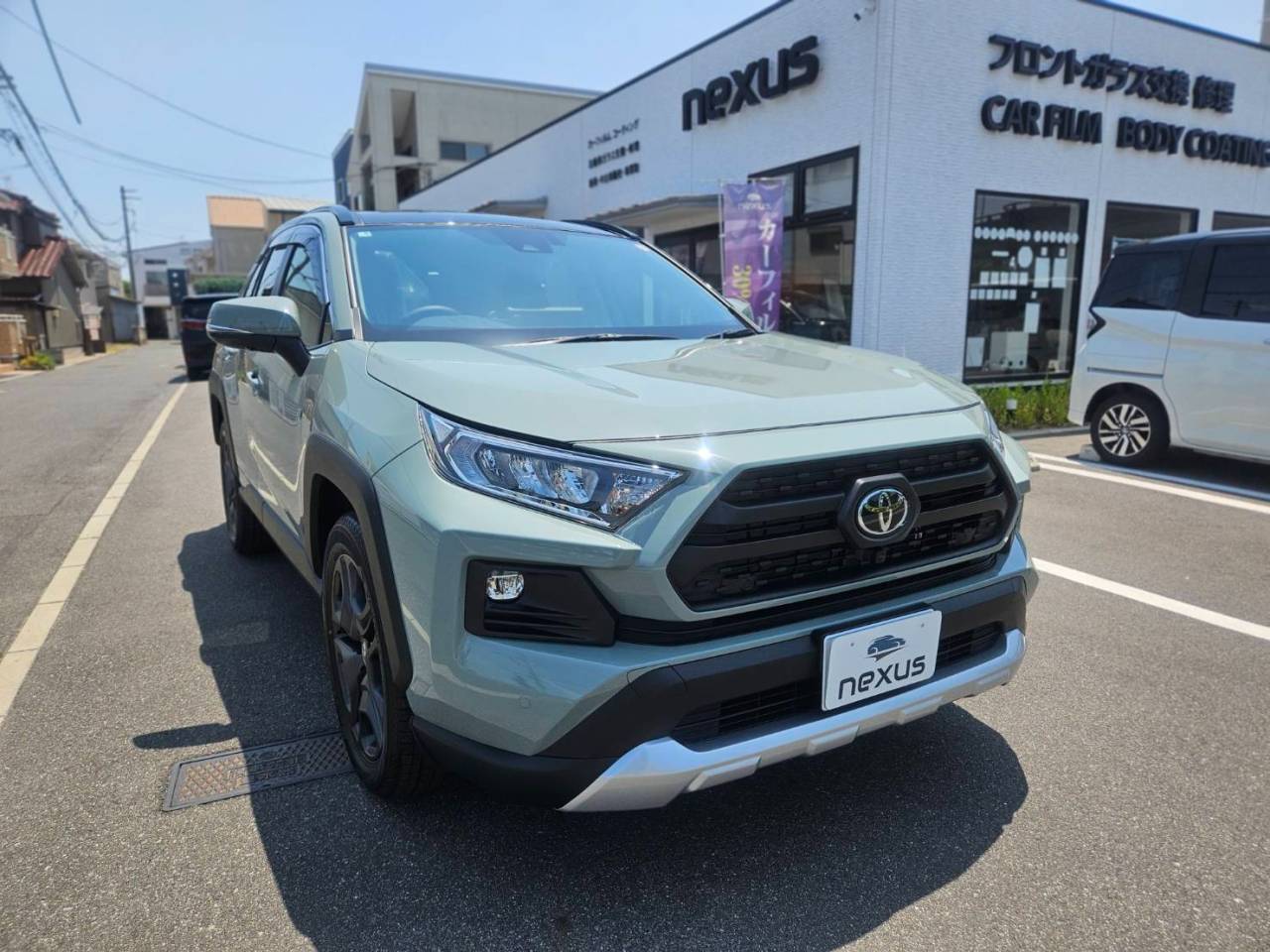 岡山市のお客様にコーティング(3D Hybrid)　RAV4【nexus株式会社】