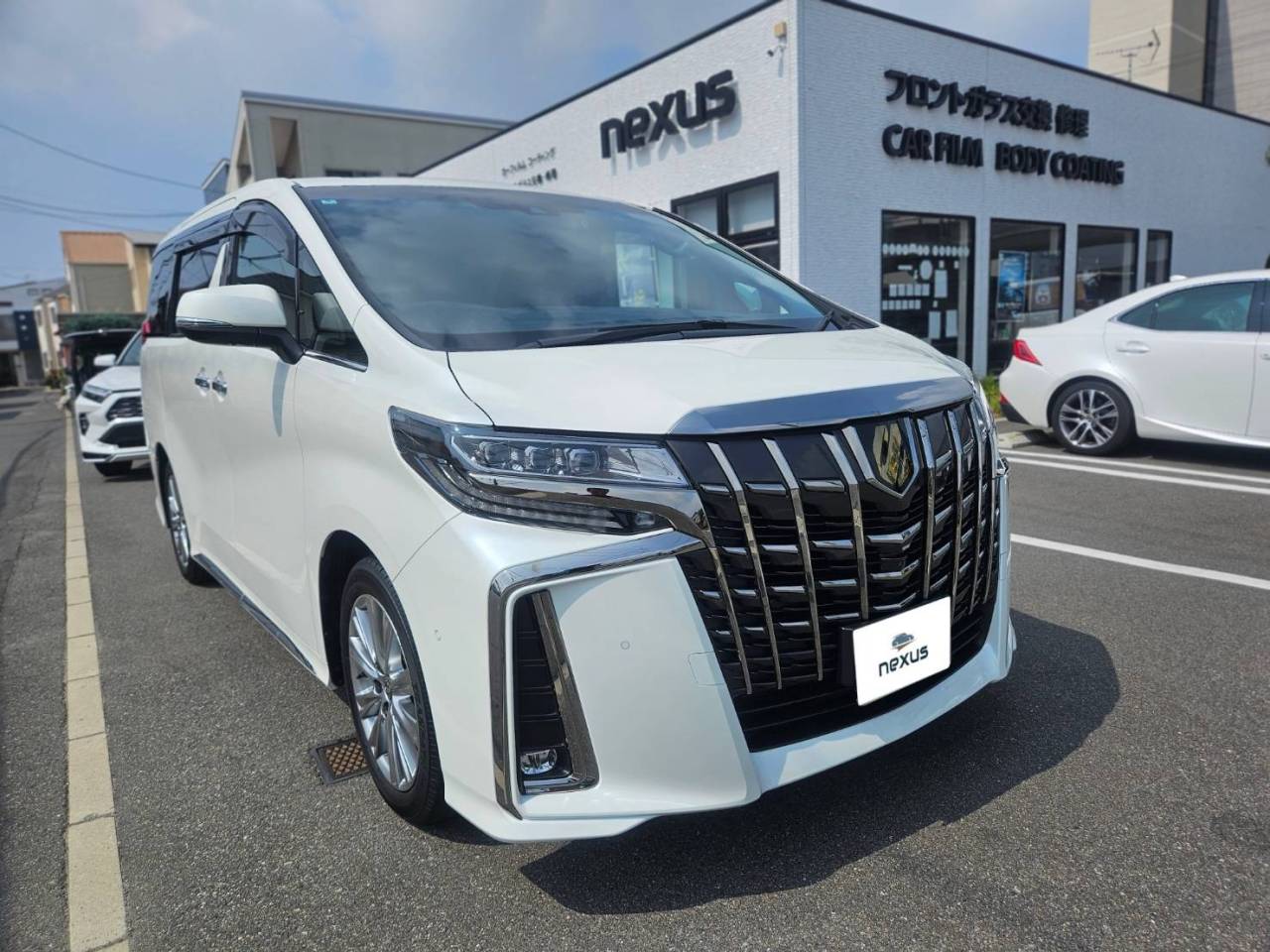 玉野市のお客様にコーティング(3D Hybrid)+フィルム(プレミアム)　アルファード【nexus株式会社】