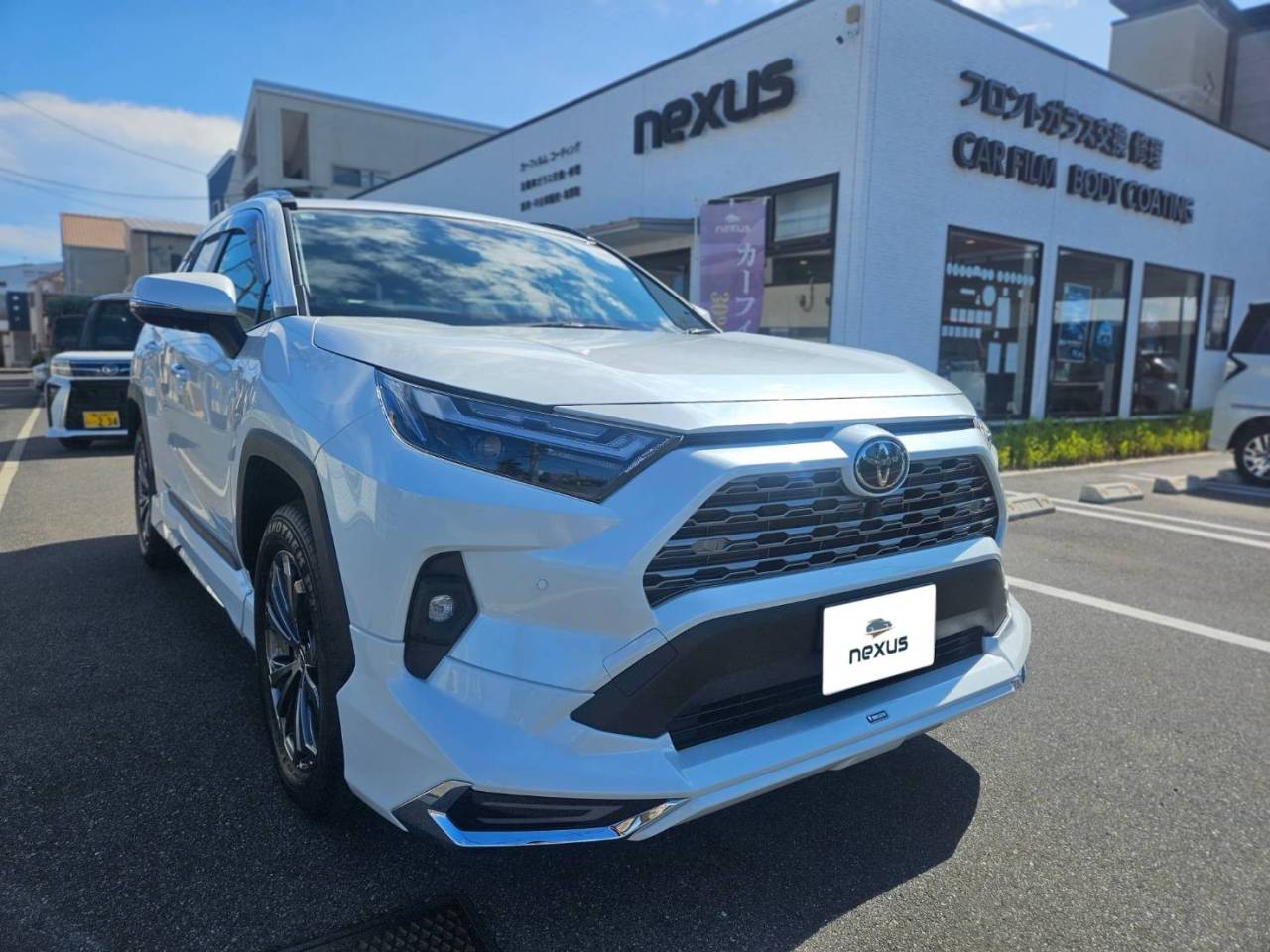 岡山市のお客様にコーティング(3D Hybrid)　RAV4【nexus株式会社】