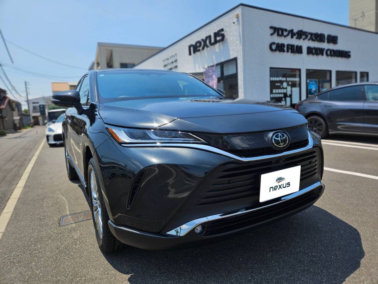 岡山市のお客様にコーティング(セラミックウルトラ)　ハリアー【nexus株式会社】