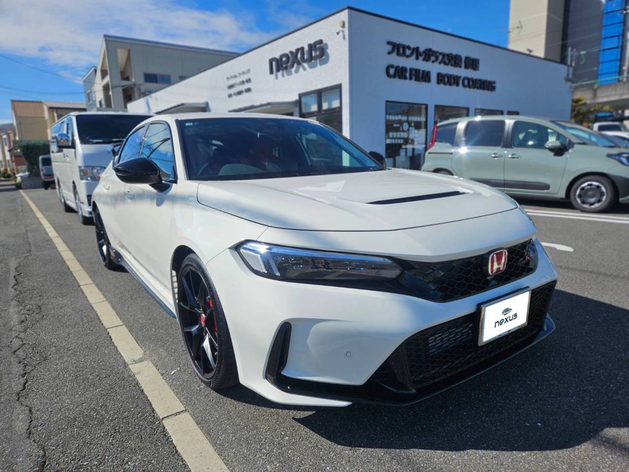 瀬戸内市のお客様にコーティング(3D Hybrid)　シビック【nexus株式会社】