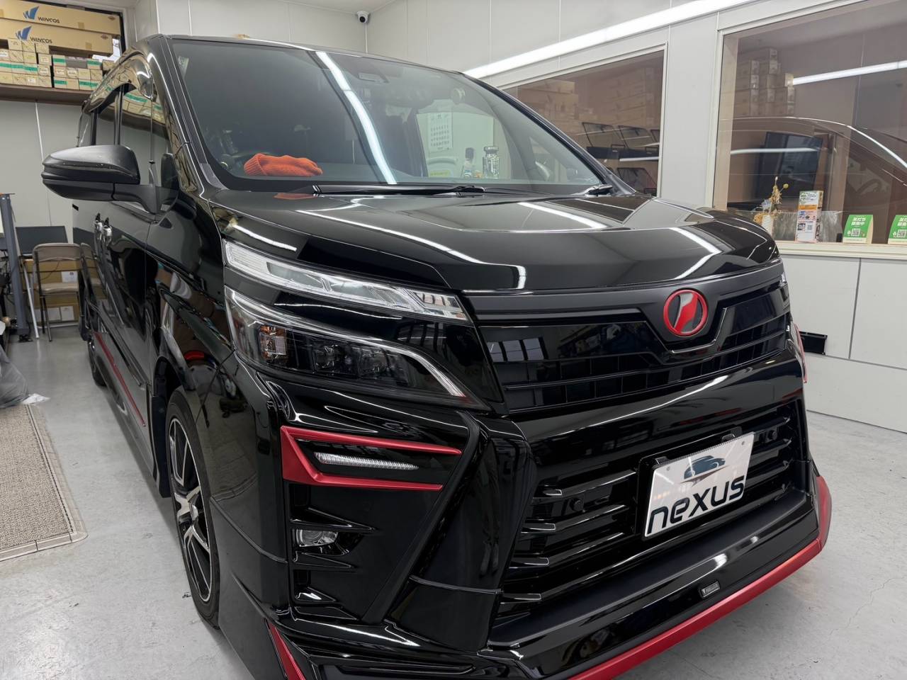 倉敷市のお客様にカーフィルム(ゴースト)　VOXY【nexus株式会社】