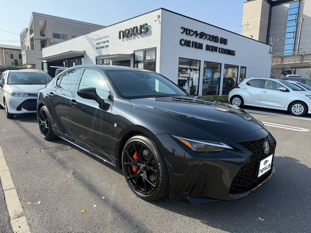 兵庫県のお客様にコーティング(HEAL PLUS)+フィルム施工（プレミアム）IS350F【nexus株式会社】