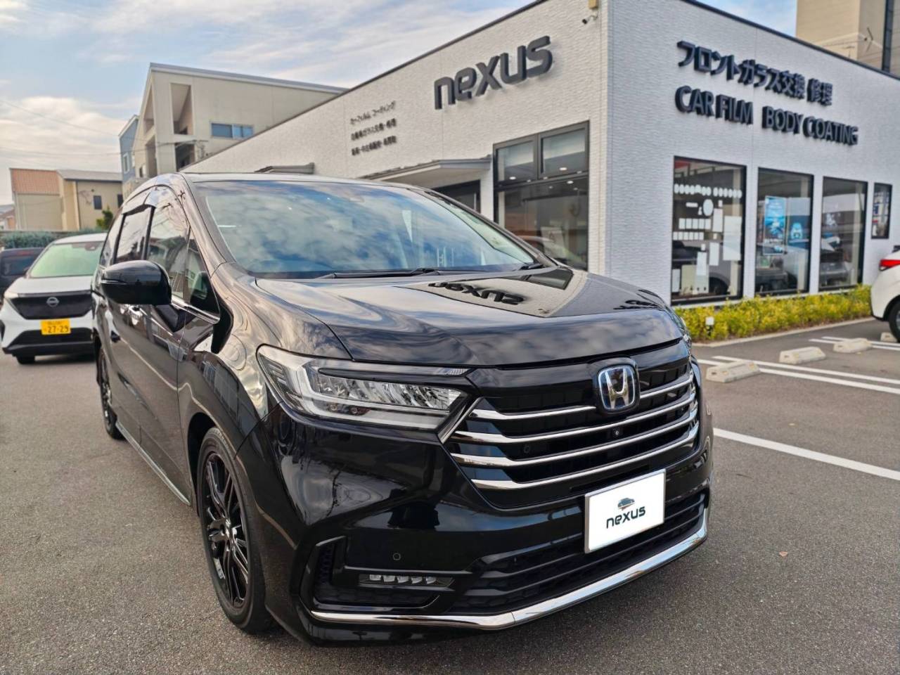 赤磐市のお客様にコーティングメンテナンス　オデッセイ【nexus株式会社】