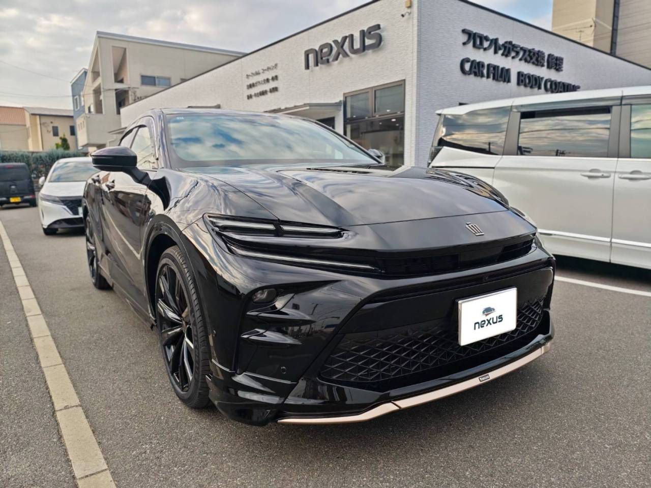 岡山市のお客様にコーティング(2Layer)+フィルム(スタンダード)　クラウンスポーツ【nexus株式会社】