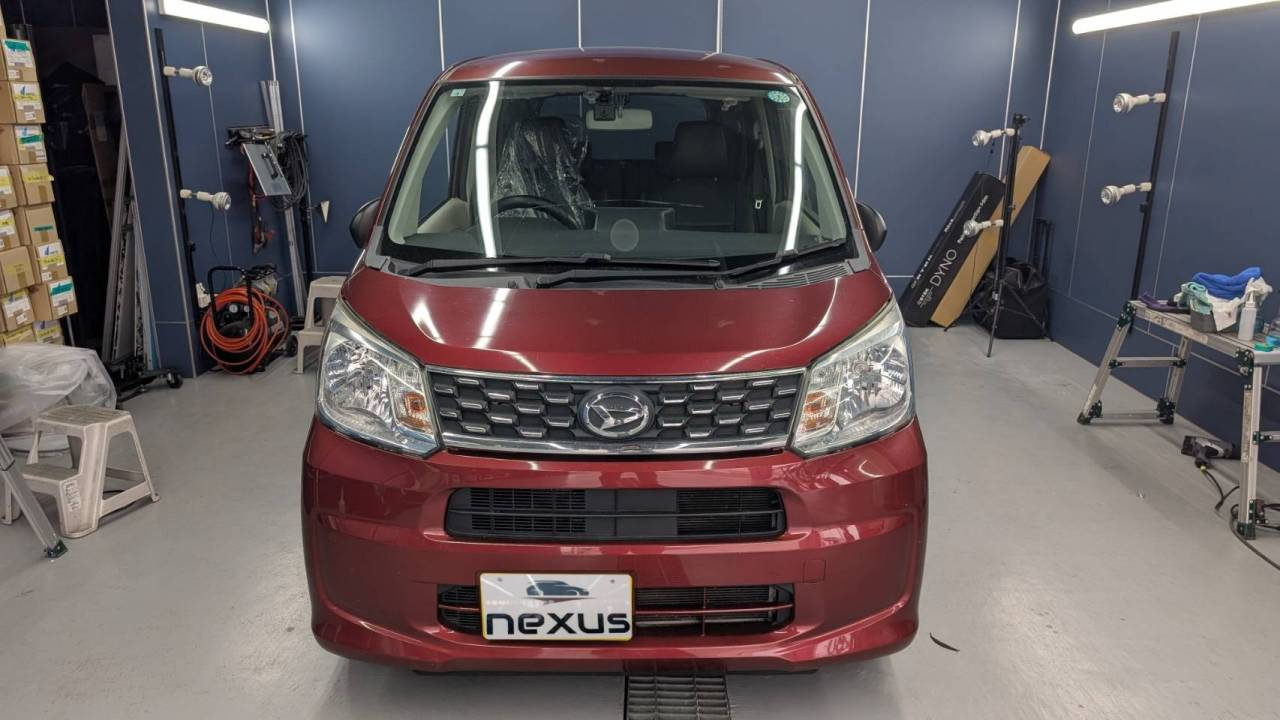 浅口市のお客様にフロントガラス交換　ムーヴ【nexus株式会社】