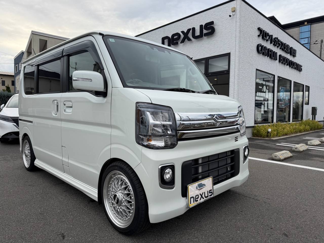 津山市のお客様にカーフィルム(スタンダード2％)　エブリィ【nexus株式会社】