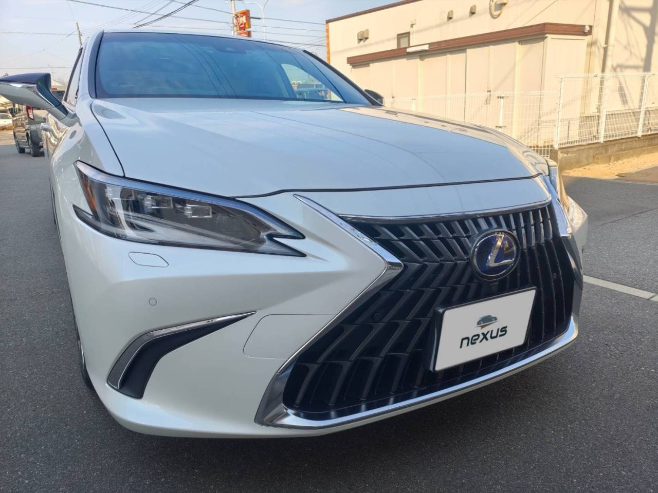 広島県のお客様にフロントガラス飛び石修理　ES【nexus株式会社】