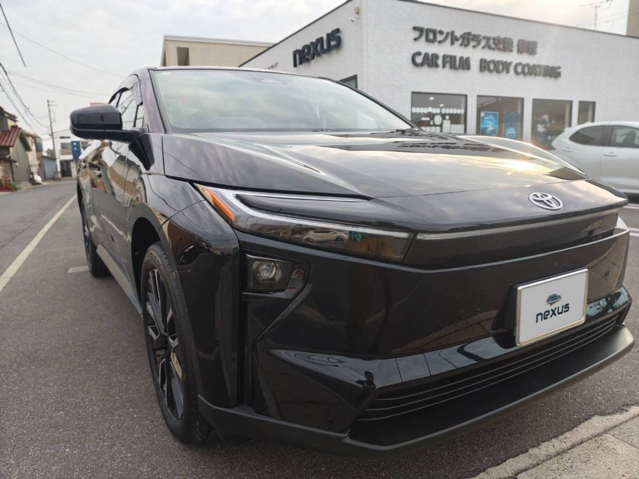 岡山市のお客様にコーティング(セラミックウルトラ)　bz4x【nexus株式会社】