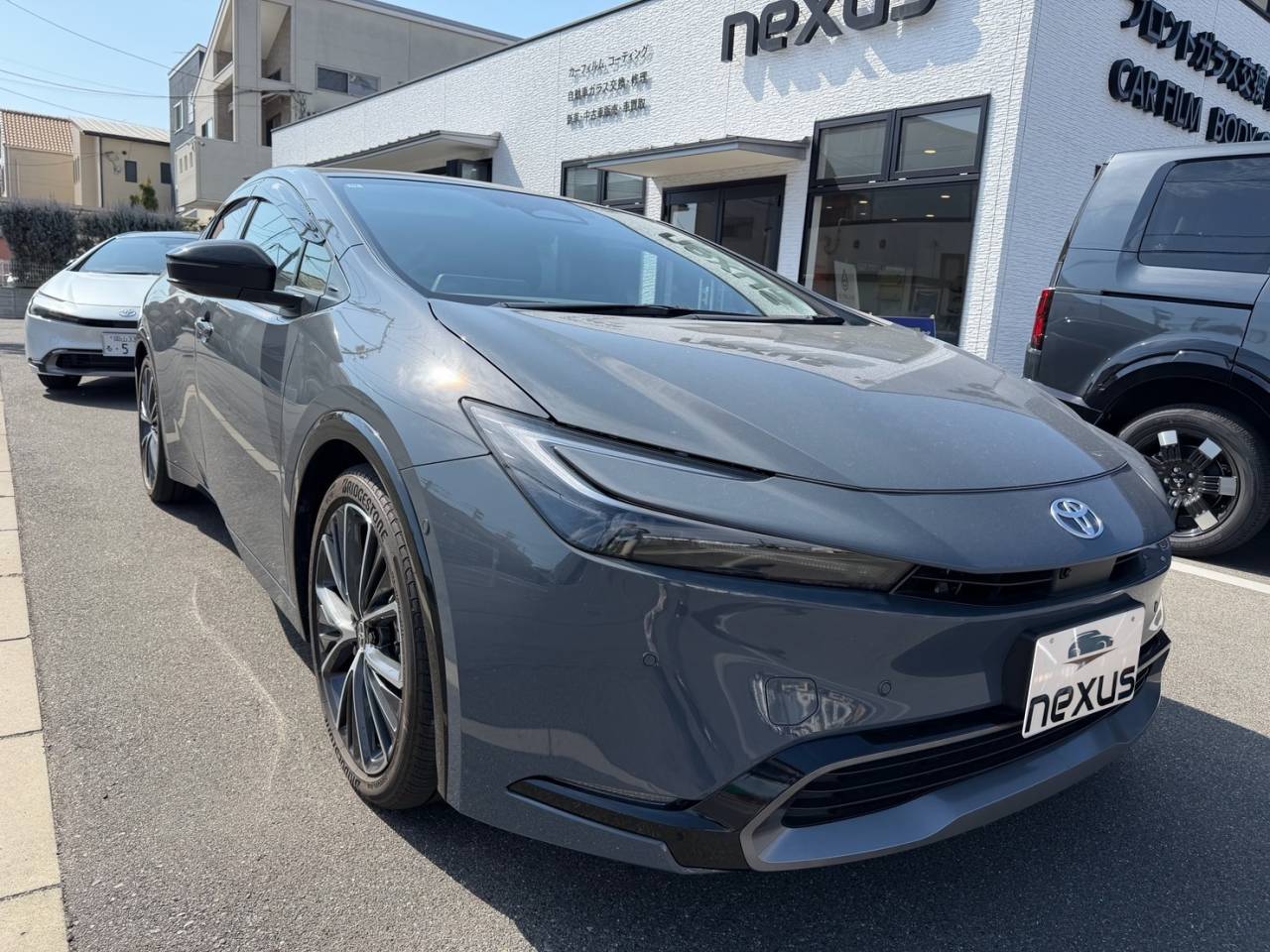 兵庫県のお客様にカーフィルム(プレミアム20％) プリウス【nexus株式会社】