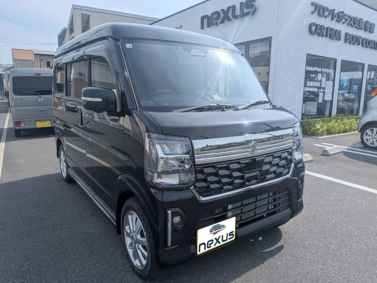 岡山市のお客様にカーフィルム(シルフィード) エブリィワゴン【nexus株式会社】
