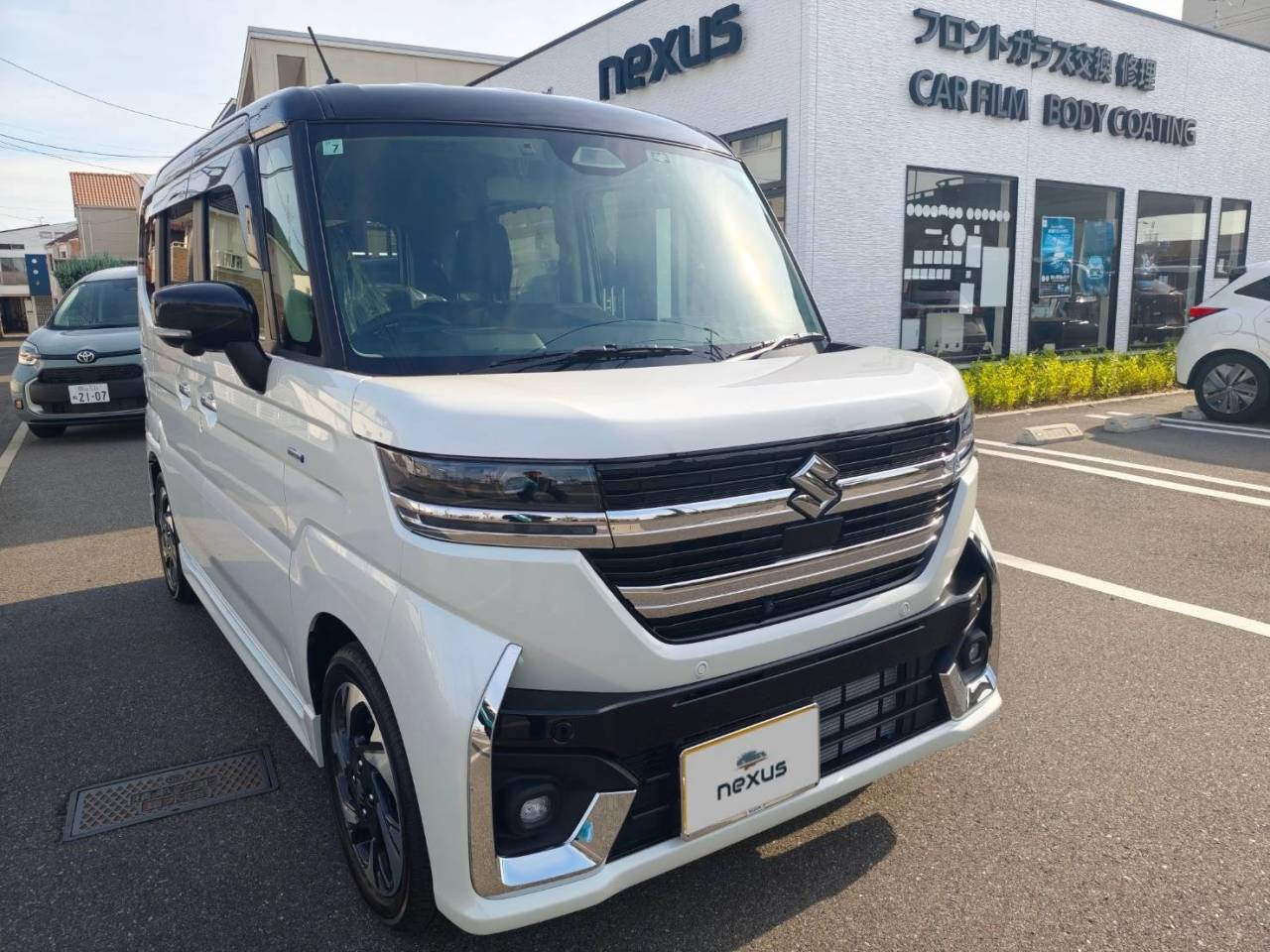 岡山市のお客様にコーティング(3D Hybrid) スペーシア【nexus株式会社】