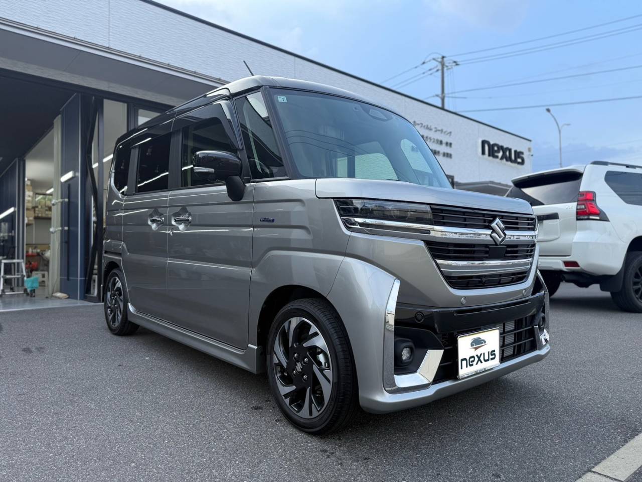 倉敷市のお客様にコーティング(3D Hybrid) スペーシアカスタム【nexus株式会社】