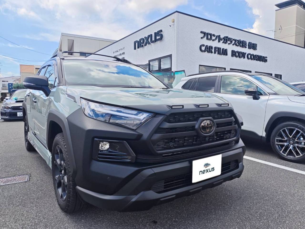 岡山市のお客様にコーティングメンテナンス RAV4【nexus株式会社】