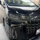 岡山市のお客様にフロントガラス飛び石修理　アルファード【nexus株式会社】