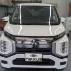 岡山市のお客様にフロントガラス交換　ekクロスEV【nexus株式会社】