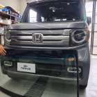 美作市のお客様にフロントガラス交換　N-VAN【nexus株式会社】