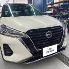 岡山市のお客様にフロントガラス飛び石修理　キックス【nexus株式会社】