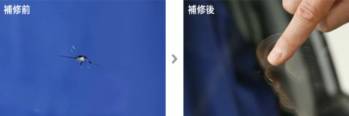 岡山 車フロントガラス交換 飛び石修理 リペア専門店 Nexus株式会社