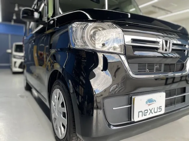 岡山市のお客様にコーティング(ガラスコーティング)　新車 N-BOX【nexus株式会社】
